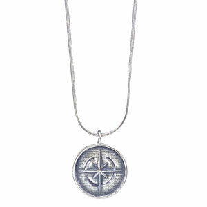 Global Zen Life Silver Amulet Pendant Necklace
